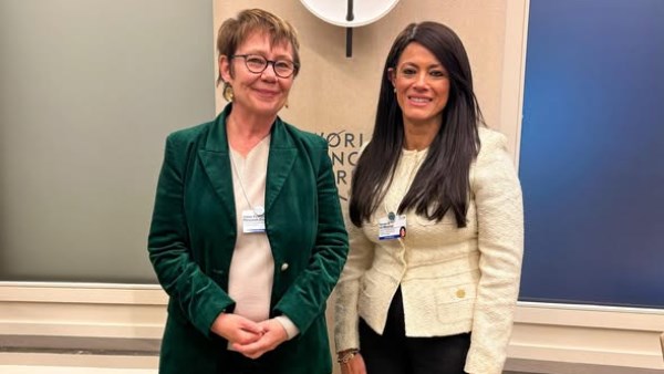 وزيرة التخطيط تلتقي رئيسة البنك الأوروبي لإعادة الإعمار والتنمية EBRD