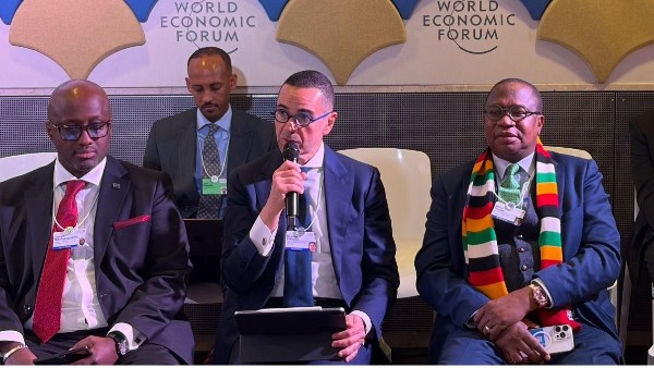  جانب من المنتدى الاقتصادي العالمي بمدينة دافوس