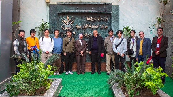 “متبقيات المبيدات” يستقبل وفد من جامعة طوكيو للعلوم باليابان