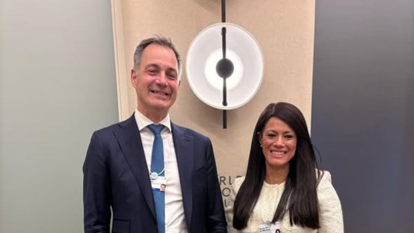 الدكتورة رانيا المشاط، وزيرة التخطيط والتنمية الاقتصادية والتعاون الدولي خلال منتدي دافوس