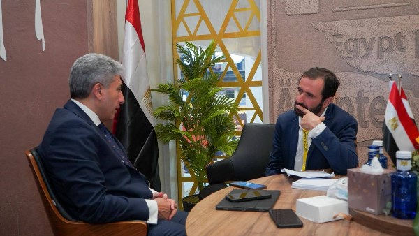شريف فتحي، وزير السياحة والآثار، في زيارته الرسمية للعاصمة الإسبانية