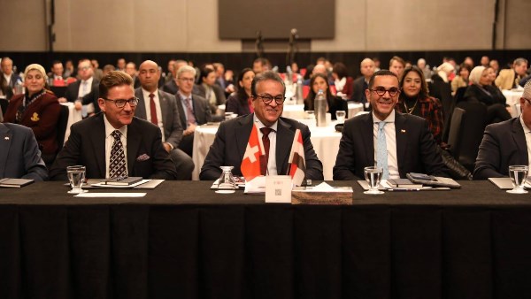 جانب من فعاليات المنتدى الاقتصادي المصري-السويسري