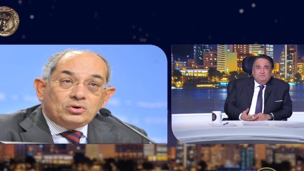 الدكتور يوسف بطرس غالي مع الإعلامي محمد علي خير