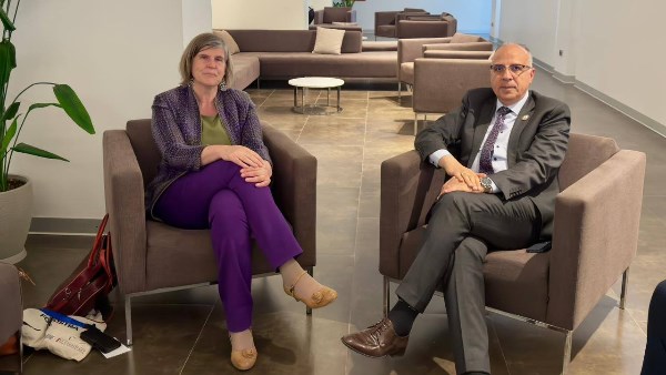 جانب من اللقاء 