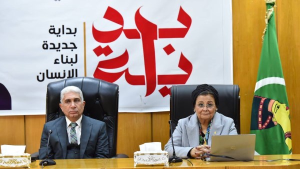 جانب من زيارة الدكتورة عبلة الألفي لمحافظة المنيا