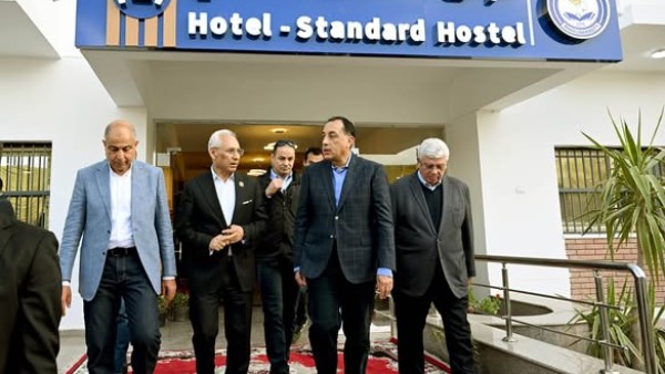 رئيس الوزراء من افتتاح فندق جامعة المنيا