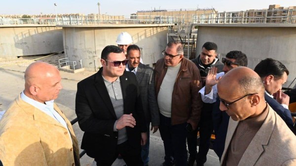 زيارة وزير الأسكان لمدينة الشيخ زايد