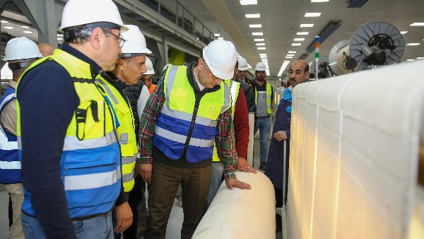 زيارة  المهندس محمد شيمي وزير قطاع الأعمال العام لشركة مصر للغزل والنسيج بالمحلة الكبرى