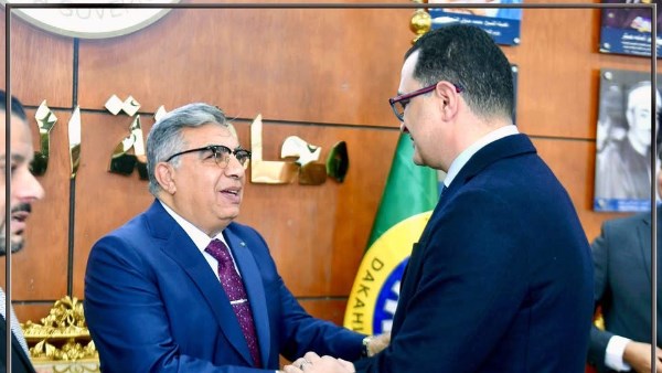 النائب محمود طاهر فى لقاء محتفظ الدقهلية بنواب المحافظة 