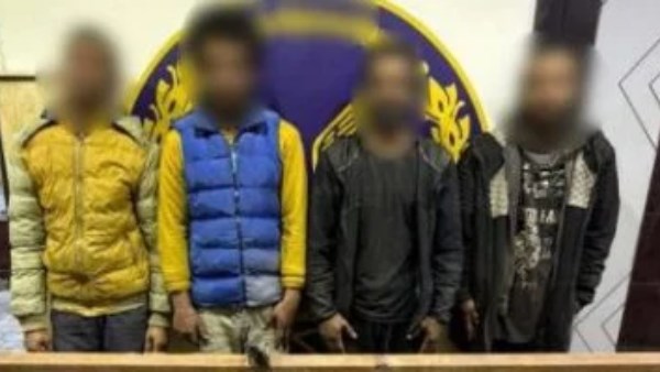 القبض..على 4 أشخاص سرقوا 100 حيديد