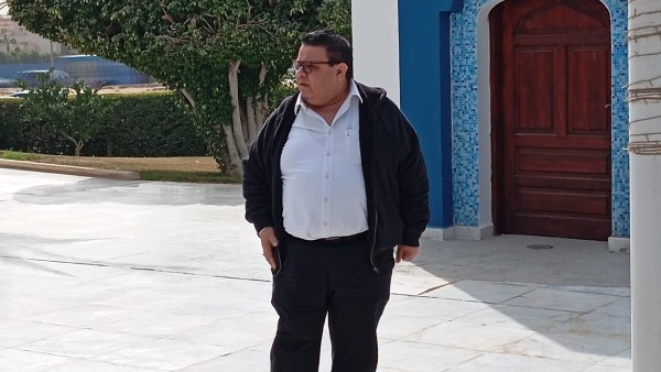 خالد جلال في جنازة والدة نضال الشافعي 