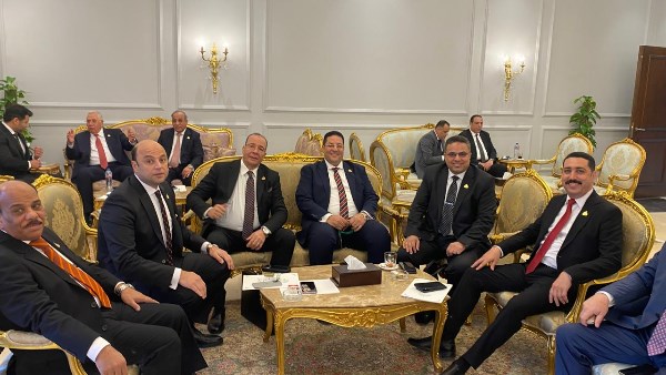 توافد النواب على مقر مجلس النواب بالعاصمة الإدارية لحلف اليمين الدستوري