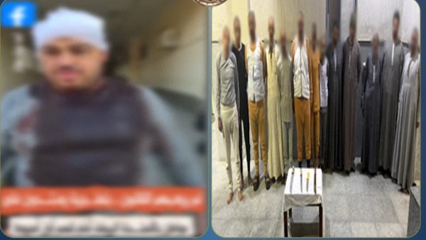 ضبط 13 شخصا بحوزتهم 4 قطع سلاح أبيض لتعديهم على آخر بأسيوط 
