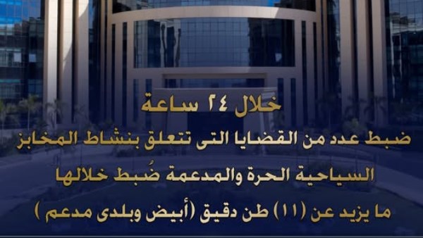 الداخلية تضبط أكثر من 11 أطنان دقيق في حملات على المخابز السياحية والمدعمة