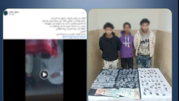 القبض علي 3 أشخاص لقيامهم بترويج المواد المخدرة بالجيزة علي مواقع التواصل الاجتماعي