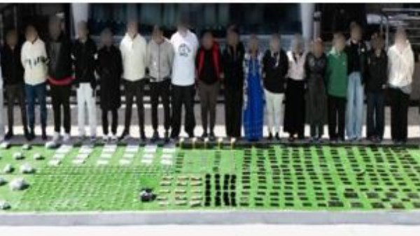 إحباط تهريب 200 كيلو مخدرات بـ110 مليون جنيه وضبط 21 متهما بينهم 18 أجنبيا