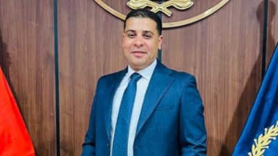 المقدم الحسن إبراهيم رئيس مباحث مركز شرطة ناصر ببني سويف 