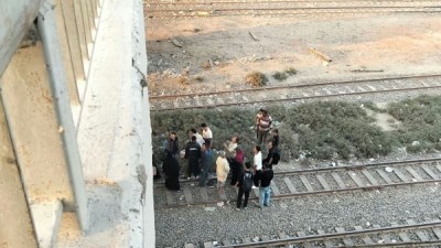 إصابة فتاة إثر سقوطها من كوبري الفيوم العلوي