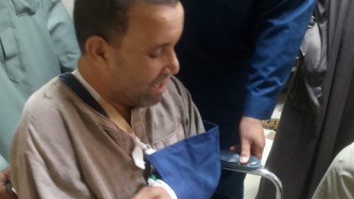 إصابة سائق تموين بالفيوم أثناء ضبط أسطوانات غاز وحبس المتهمين