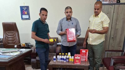 حملة رقابية بمحافظة أسيوط كميات من المبيدات الزراعية المغشوشة والمحظورة وغير المسجلة بوزارة الزراعة