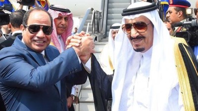 الرئيس السيسي مع الملك سلمان