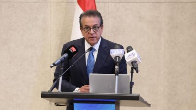  الدكتور خالد عبدالغفار، وزير الصحة والسكان