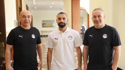حسام حسن ومحمد صلاح