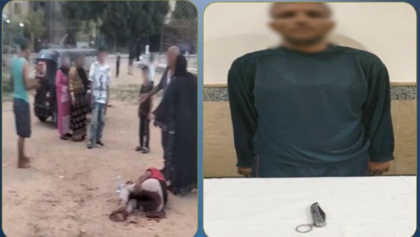 المتهم بالتعدي علس سائق بالجيزة 