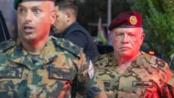 عاهل الأردن يزور مصابى هجوم كنيسة الكرك الإرهابى