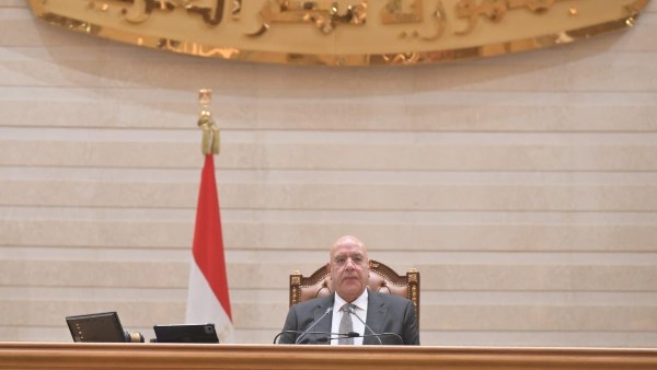 المستشار هشام بدوي رئيس مجلس النواب 