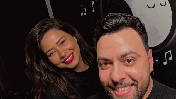  الملحن مدين  مع الفنانة شيرين عبد الوهاب