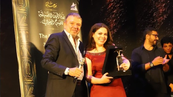 الفنان أحمد سلامة و الممثلة ياسمين عادل 