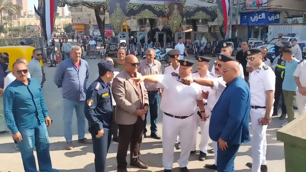 نائب مدير أمن كفر الشيخ الاستعدادات الأمنية لمولد سيدي إبراهيم الدسوقي بمدينة دسوق