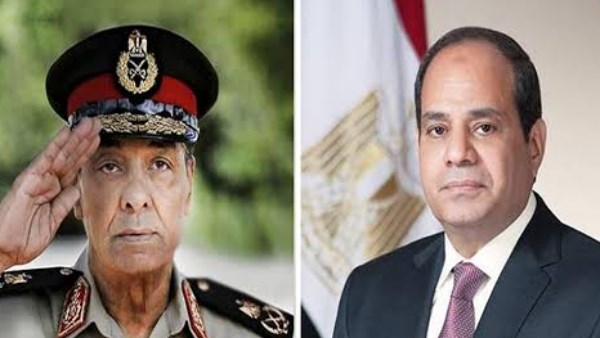 الرئيس السيسي و المشير طنطاوي