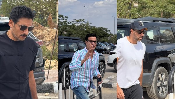 أحمد السعدني وحلمي عبد الباقي وأحمد صفوت في جنازة والدة المخرج مازن المتجول