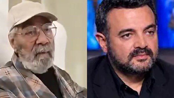 عمرو محمود ياسين ووالده الراحل 