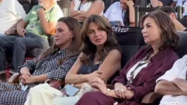  منال سلامة وريهام عبدالغفور ونجلاء بدر في ندوة منى زكي بمهرجان الجونة السينمائي