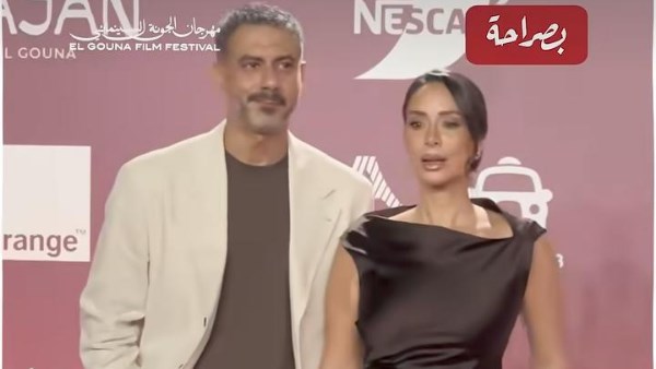 محمد فراج وبسنت شوقي 