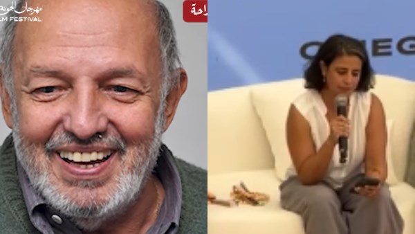 نادين خان ووالدها المخرج الراحل محمد خان 