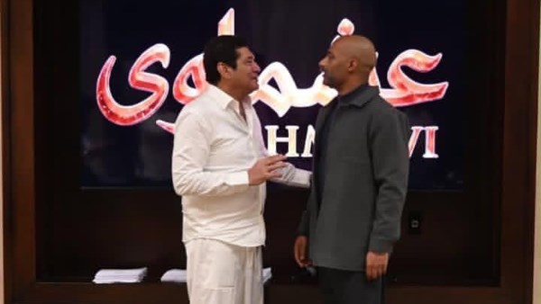 محمد رمضان وباسم سمرة  من كواليس مسلسل عشماوي