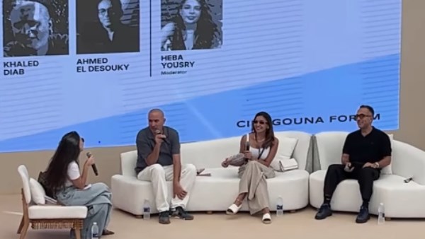 خالد دياب في ندوة «الضحك المصري» بمهرجان الجونة 