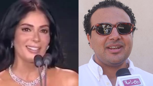 أحمد رضوان ومنى زكي 
