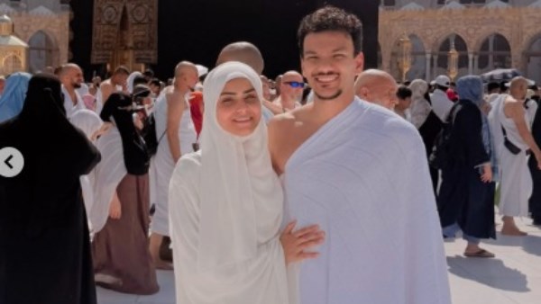 حودة بندق وزوجته 