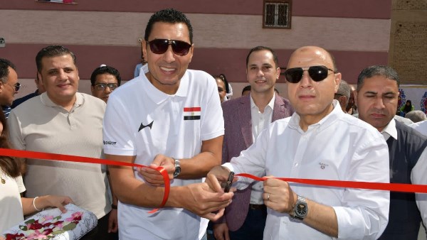 افتتاح ملعب بمركز شباب سبرباي