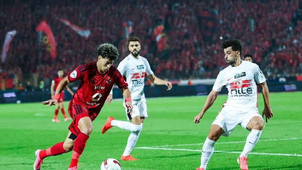 من مباراة الزمالك والأهلي