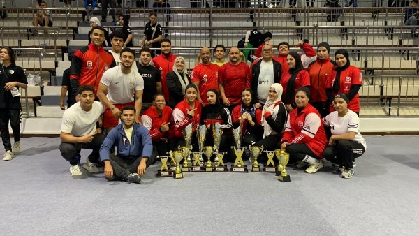 لاعبو ولاعبات المنتخبات المصرية لرفع الأثقال
