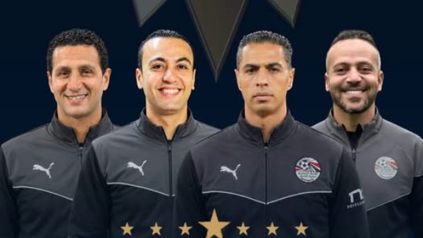 طاقم الحكام المصري