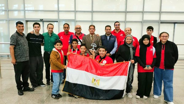 استقبال بعثة منتخب مصر للشطرنج