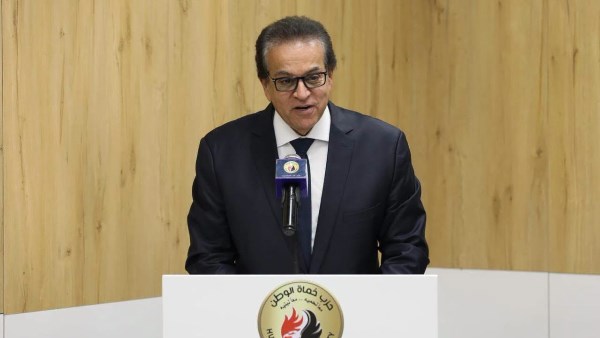  الدكتور خالد عبدالغفار، وزير الصحة والسكان