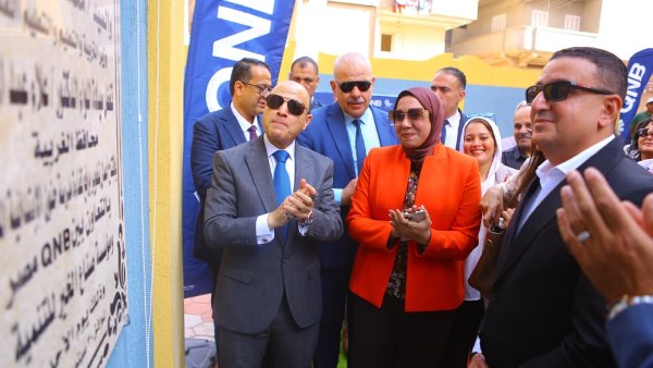  افتتاح مدرسة حنون الابتدائية بمحافظة الغربية
